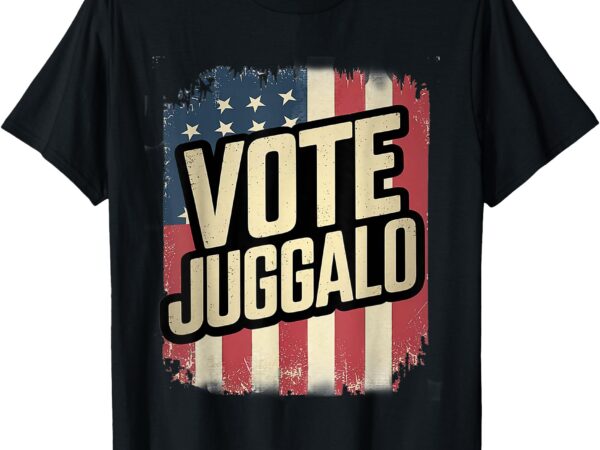 Vote! vertical flag vintage look – design 2 t-shirt