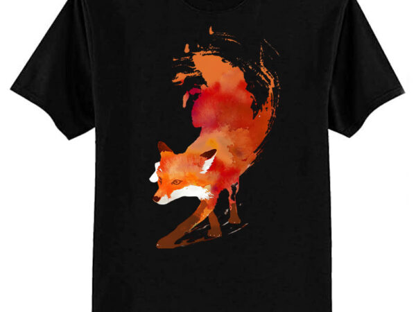 Vulpes vulpes graphic t-shirt