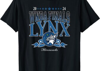 WNBA Minnesota Lynx Finals 2024- Road to Victory T-Shirt