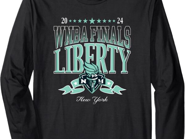 Wnba new york liberty finals 2024- road to victory long sleeve t-shirt