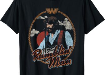 Waylon Jennings – Official Merchandise – Ramblin Man T-Shirt