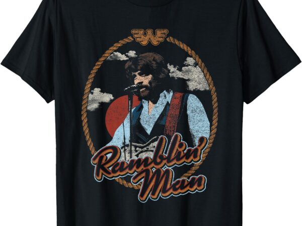 Waylon jennings – official merchandise – ramblin man t-shirt