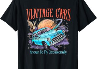 Weasley’s Vintage Cars Known To Fly Occasionally Quote T-Shirt