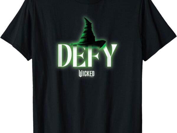 Wicked defy officially licensed wicked movie designs t-shirt