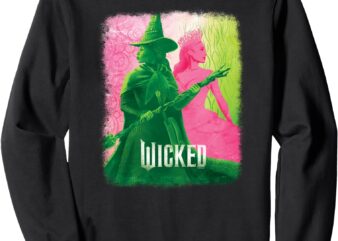 Wicked Elphaba & Glinda Tonal Sweatshirt