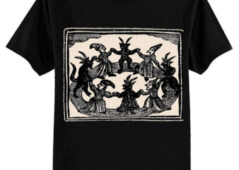 Witches Circle Dance Classic T-Shirt