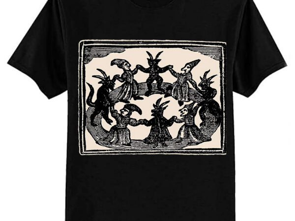 Witches circle dance classic t-shirt