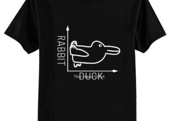 Wittgenstein Rabbit Duck Illusion Classic T-Shirt