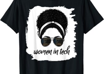 Women In Tech Code Glasses T-Shirt