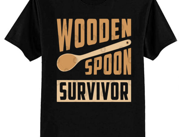 Wooden spoon survivor t-shirt