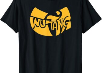 Yellow Hip Hop Shirts for Men Wu Tang T Shirt T-Shirt