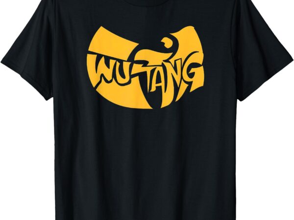 Yellow hip hop shirts for men wu tang t shirt t-shirt