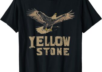 Yellowstone – US National Park Vintage Men Women Kids Retro T-Shirt