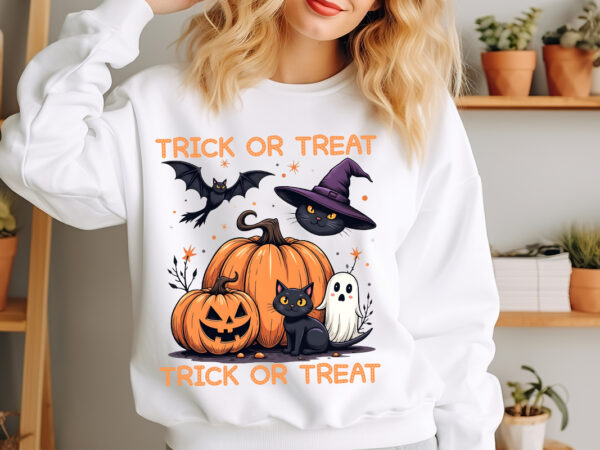 Trick or treat t-shirt design,halloween t-shirt design,halloween,halloween t-shirt design bundle,happy halloween t-shirt design,halloween