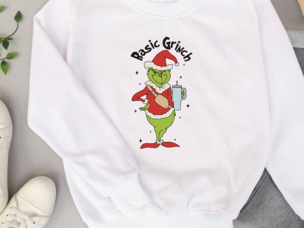 Basic grinch t shirt template