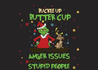 Butter Cup Christmas Grinch