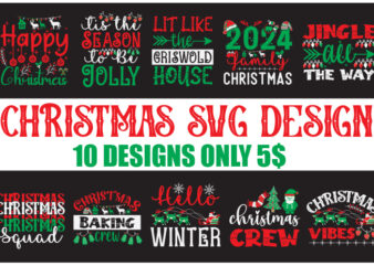 Christmas SVG Mega Bundle , 220 Christmas Design , Christmas svg bundle , 20 christmas t-shirt design , winter svg bundle, winter svg, san