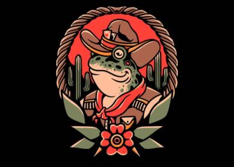 cowboy frog