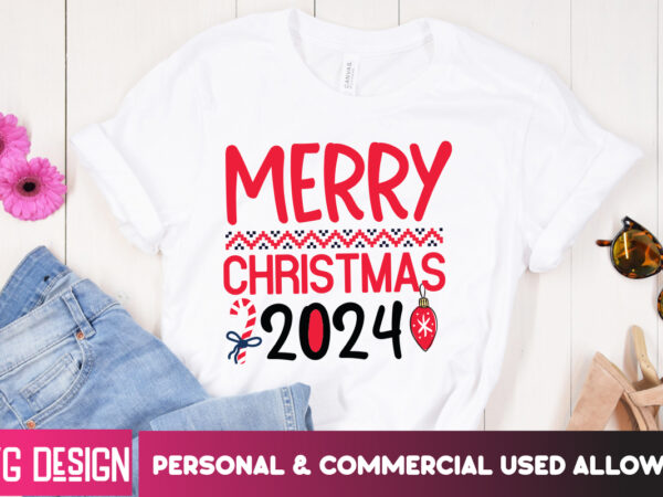 Merry christmas 2024 t-shirt design, merry christmas 2024 svg design , christmas t-shirt design, christmas t-shirt design bundle, christmas