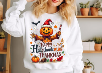 Happy Hallothankmas t-Shirt Design,Halloween t-shirt design,halloween,Halloween t-Shirt Design bundle,Happy helloween t-shirt design,hellowe