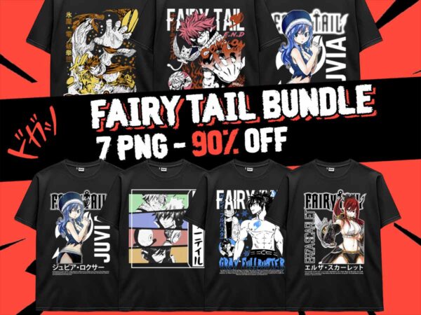 Fairy tail anime 7 png design manga fairy tail erza scarlet natsu pod tshirt poster png download