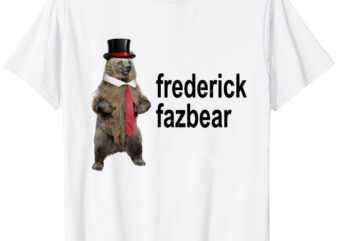 frederick fazbear the fancy bear fnaf parody Classic T-Shirt