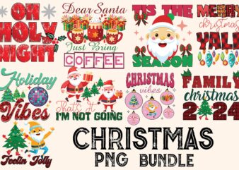 Christmas png design bundle