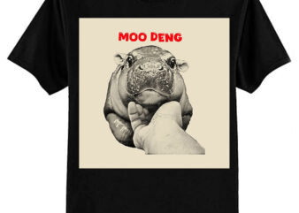 moo deng retro vintage T-Shirt