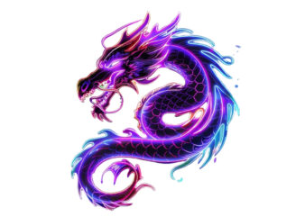 neon dragon