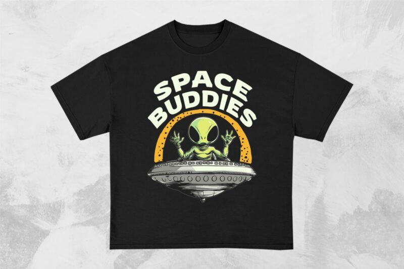 Funny Alien T-Shirt Designs Bundle