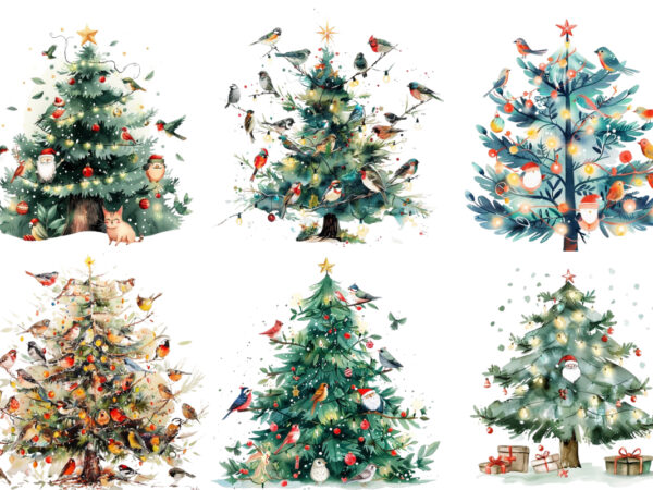 Christmas tree with glowing fairy t shirt vector file