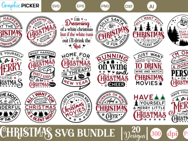 Christmas round ornament svg bundle, christmas svg 2024, round christmas ornaments svg, merry christmas quote 2024 svg, christmas round sign t shirt vector file