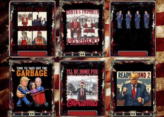 Trump Daddys Home 10 Design Trump 47th, MAGA 2024 Graphic PNG, Trump Christmas Biden Harris Garbage Funny Digital Download