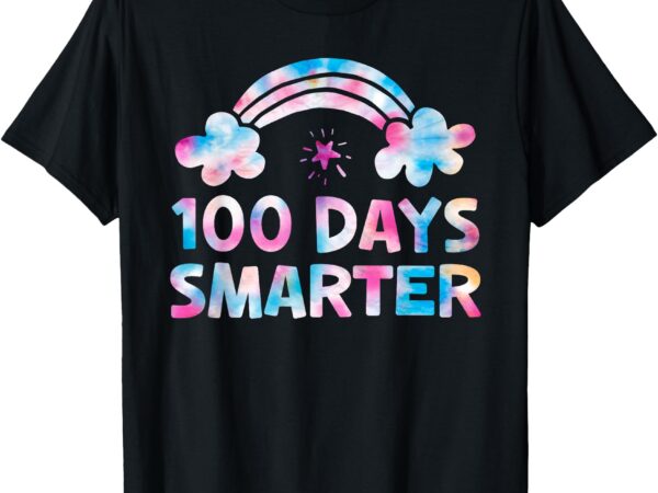 100 days smarter kids boys girls 100th day of school teacher t-shirt