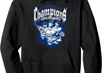 2024 Champs – Ohtani, Betts, Freeman – Los Angeles Baseball Pullover Hoodie