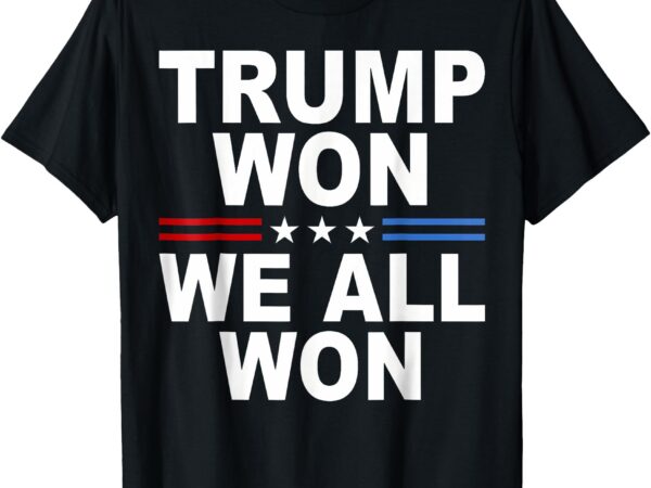 2024 usa flag trump won t-shirt