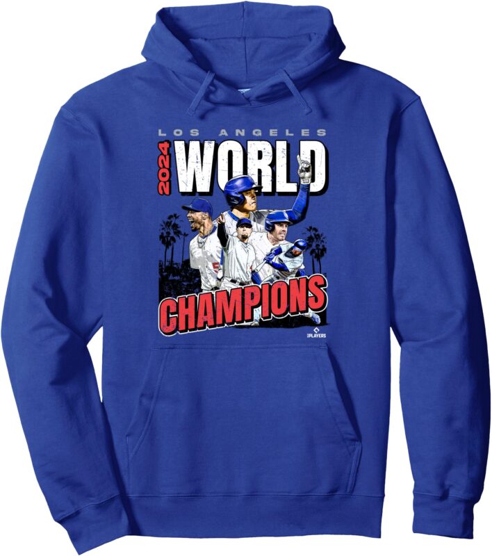 2024 World Champions _ Los Angeles LA Series Finals Merch Pullover Hoodie