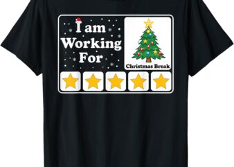 5 Stars Xmas Tree T-Shirt