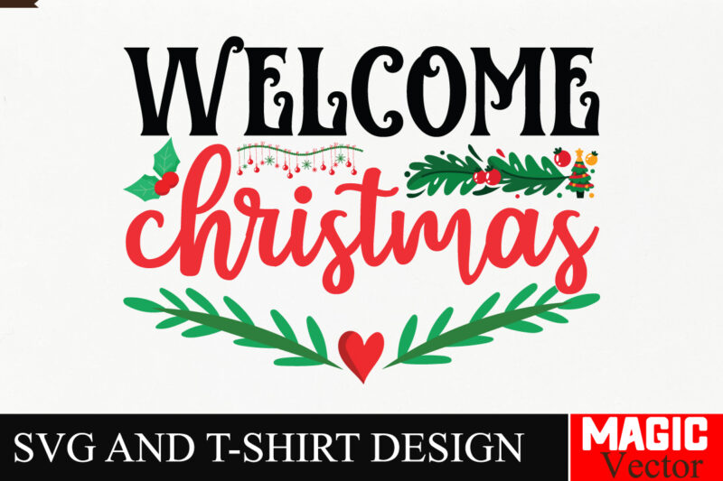 Welcome Christmas SVG Cut File,Baby’s First Christmas Svg Ornament Bundle,First Christmas Svg Bundle,Baby’s First Christmas Svg,Christmas Sv