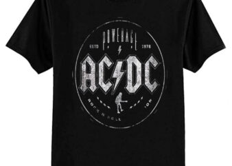 AC DC Retro T-Shirt