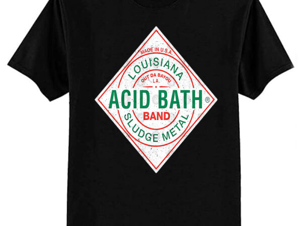 Acid bath band t-shirt