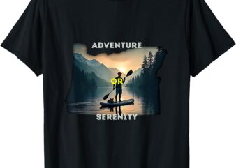 Adventure or Serenity Peaceful Scene T-Shirt