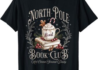 All Booked for Christmas Coquette Xmas Book Club Book Lovers T-Shirt