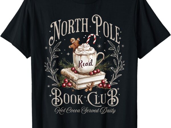 All booked for christmas coquette xmas book club book lovers t-shirt