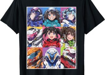 Anime Mech Girls T-Shirt