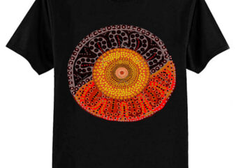 Australian Aboriginal Sun Classic T-Shirt