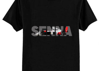 Ayrton Senna’s McLaren Honda MP45 Illustration T-Shirt