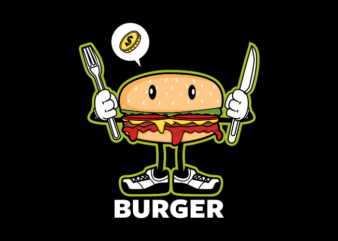 BURGER CARTOON FUNNY