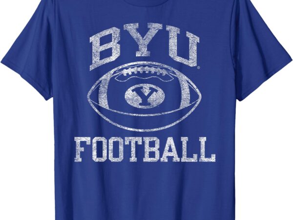 Byu cougars football intensity blue officially licensed t-shirt