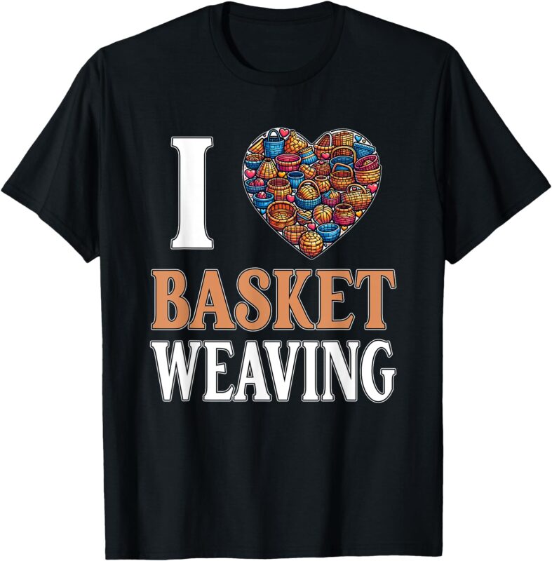 Basket Weaving Lover Design for Basket Makers and Weavers T-Shirt